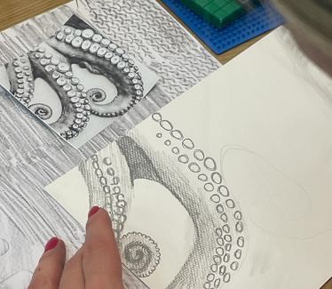 Likovna umjetnost  ili kako od crte nastaje crtež