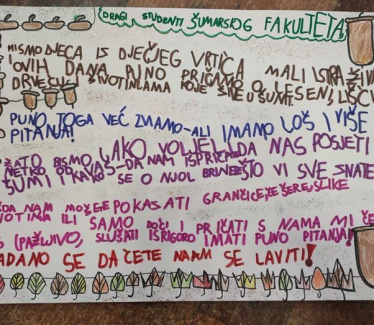 Suradnja s Fakultetom šumarstva i drvne tehnologije