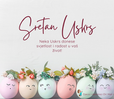 Sretan Uskrs žele vam Mali istraživači!